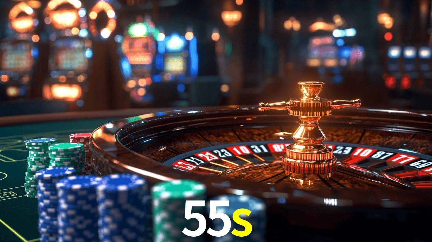 Sinta a adrenalina dos jogos de cassino com 55s